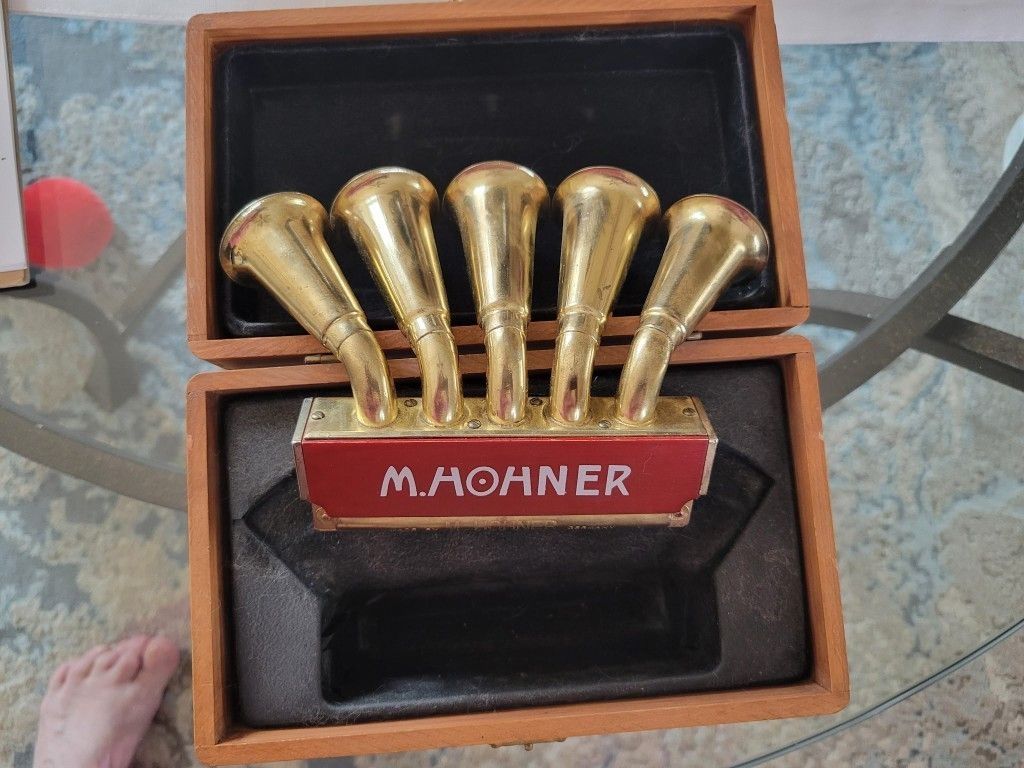 Rare Harmonica Trumpet Call. Made & Purchased In Germany. Vintage.