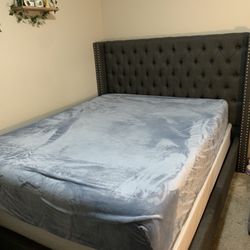 Queen Size Bed Frame – Wayfair – Great Condition