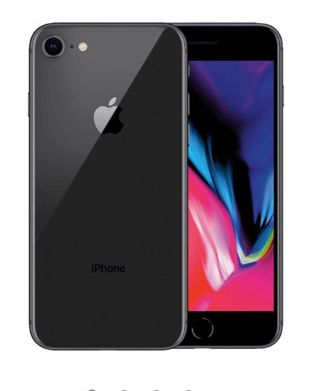 iPhone 8 With Otter Box Case Black 3 Available 