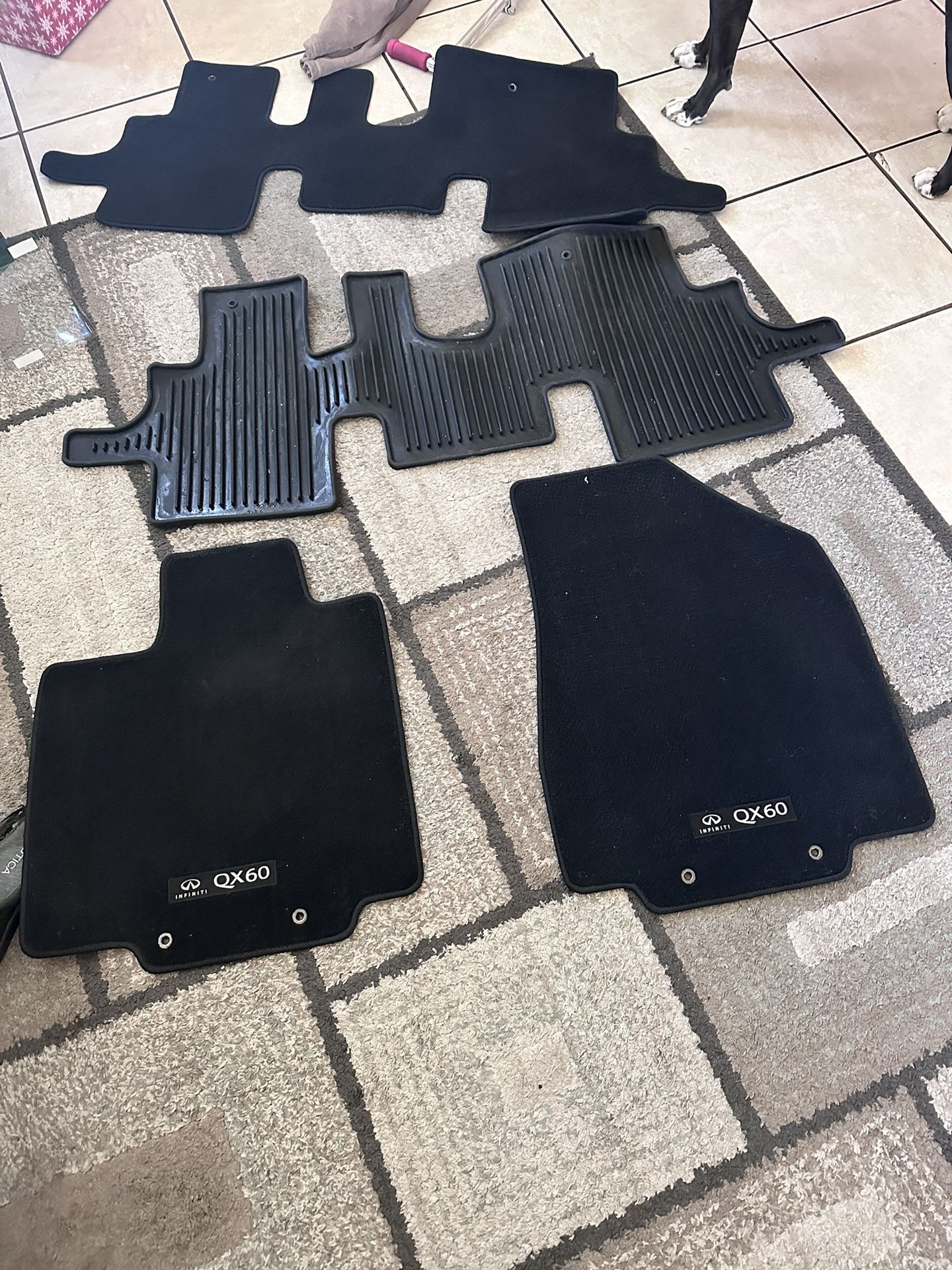 Infinity QX 60 Mats And Liners