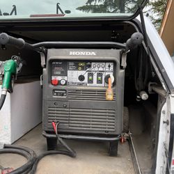 Honda Generator 7000 Si Only 69 Hrs Super Quiet