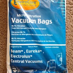 Envirocare Technologies Micro Filtration Vacuum Bags (3 Pack)