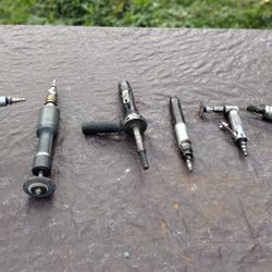 Lot of 7 Air Tools, INGERSOLL-RAND 319 Vertical Sander, Rachet,ARYU,and more.