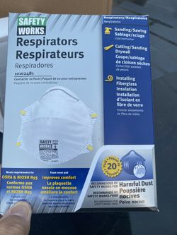 Safety Works N95 Mask In Box New 😷 
