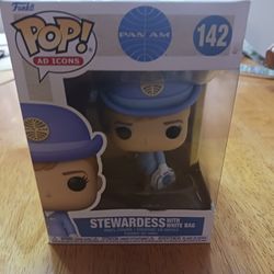 Funko Pop 142 Pan AM  new In Box