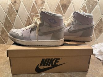 Air Jordan Lilac And Light Grey High top Size 8.5