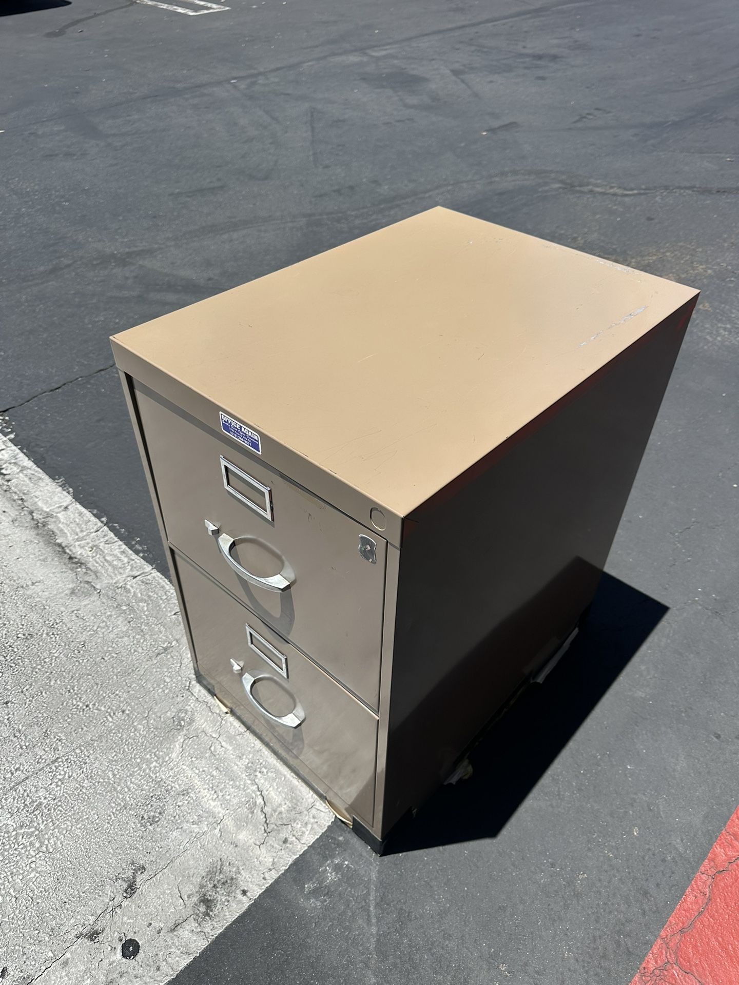 Vertical Metal File Cabinet