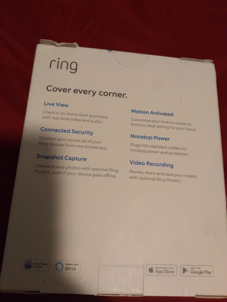 Ring indoor house camera brand new never used