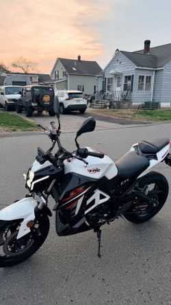 Brand new white python 250 cc