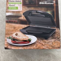 New panini maker