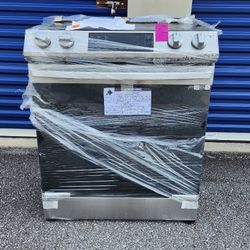 SAMSUNG SLIDE IN STOVE