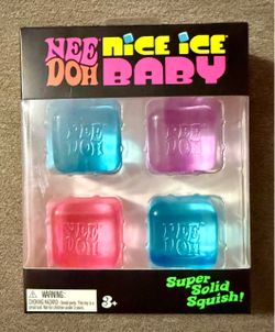 NeeDoh Nice Ice Baby 4-Pack