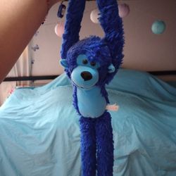 Blue Monkey Plush