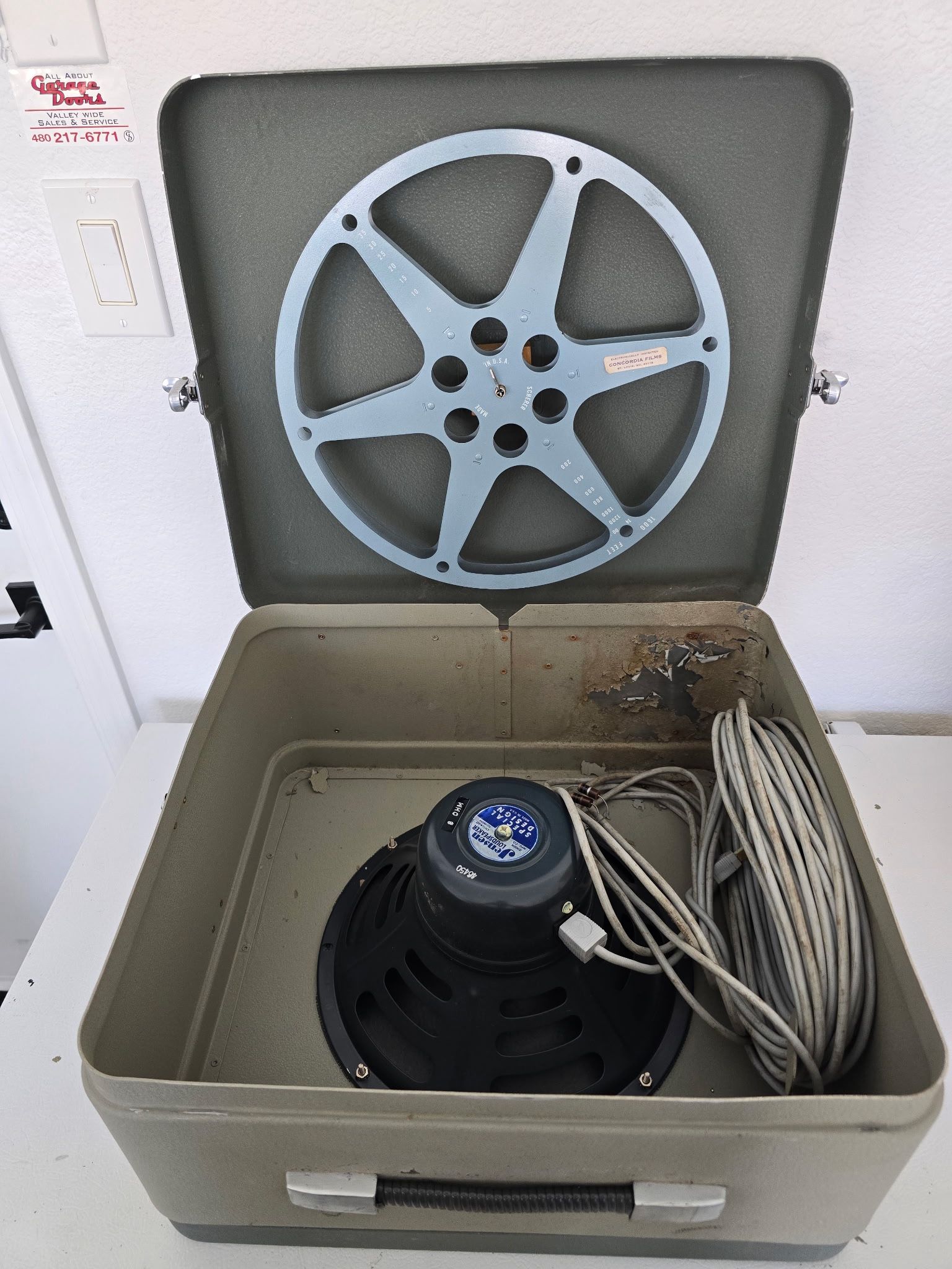 Vintage Jensen P12Q Alnico Speaker in Victor Cabinet – Rare Find