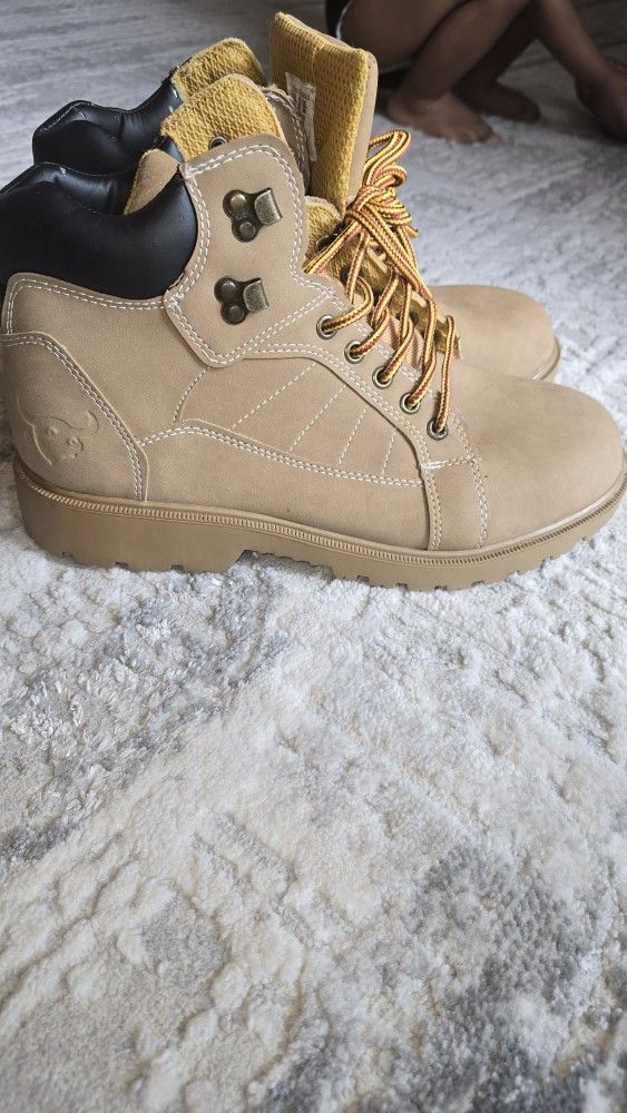 Man Brand New Shoes