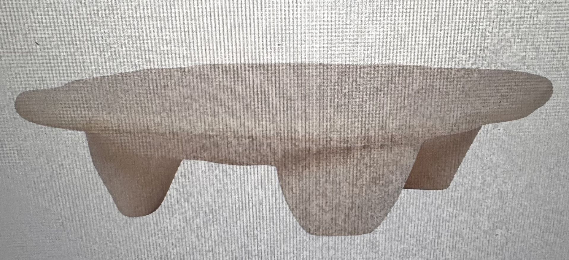 Faux Stone Coffee Table 