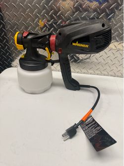 WAGNER Handheld Paint Sprayer: HVLP, Handheld, Pressure, 10 in Overall Ht, Electric, Paints, 120V AC