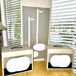 Immersive Music Set + Stands!!!! 2X Sonos Era 300 (White) + A PAIR of Sonos Era 300s Stands (White) Brand New Sealed Includes Warranty.