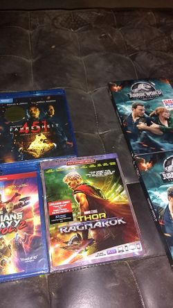 3 Blu-ray 2 Jurassic World Sealed Movies🤩
