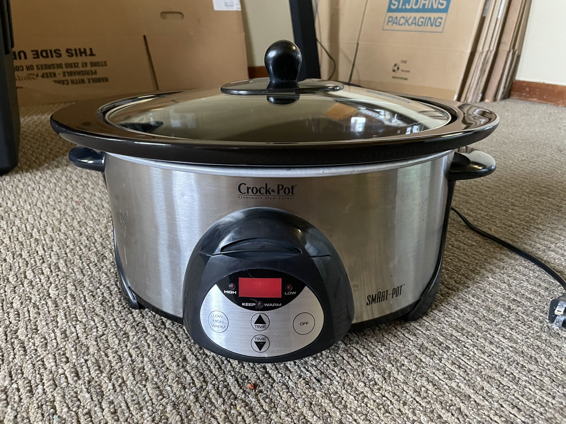 Crock Pot, Stoneware Slow Cooker