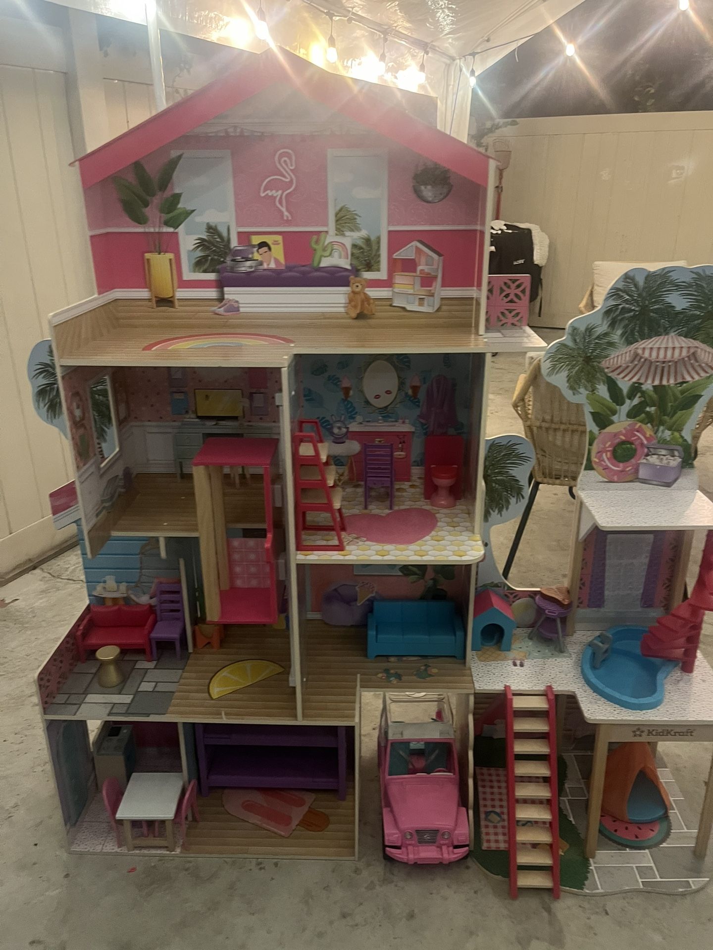 Giant Barbie Doll House