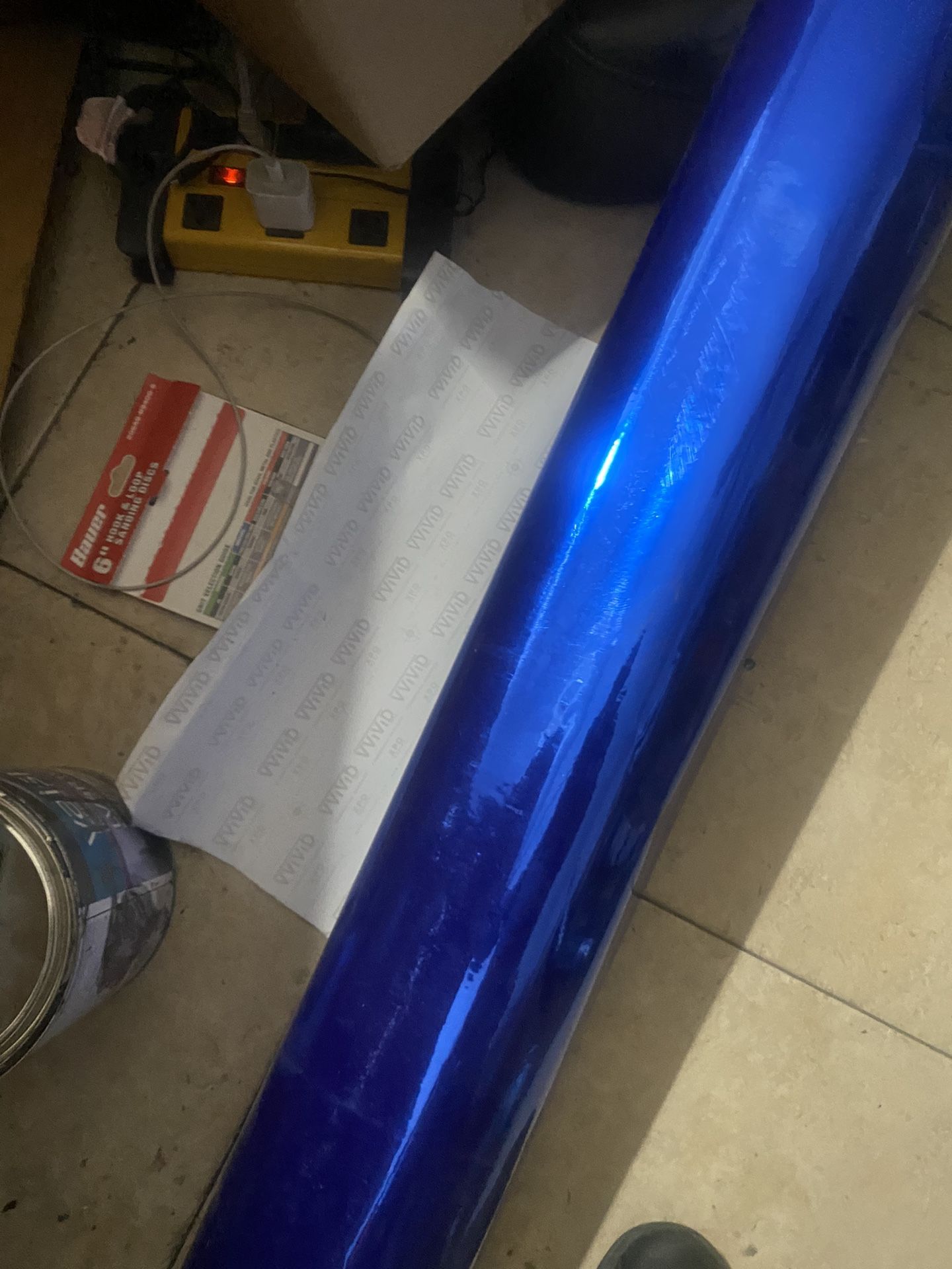 Wrap Vinyl Blue Chrome Vivid 5x60ft
