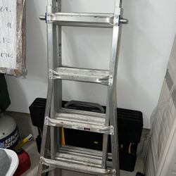 WERNER MT-17B  18' MULTI-POSITION LADDER