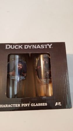 Duck dynasty glasses