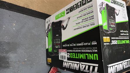 Titanium Unlimited 200 Multiprocess Welder