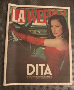 Dita Von Teese LA Weekly May 4 -10, 2012 Vol. 34 No. 24