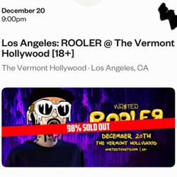 Rooler Ticket Final Tier For Sale 