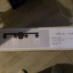 Allen + Roth 4 Light Vanity Light