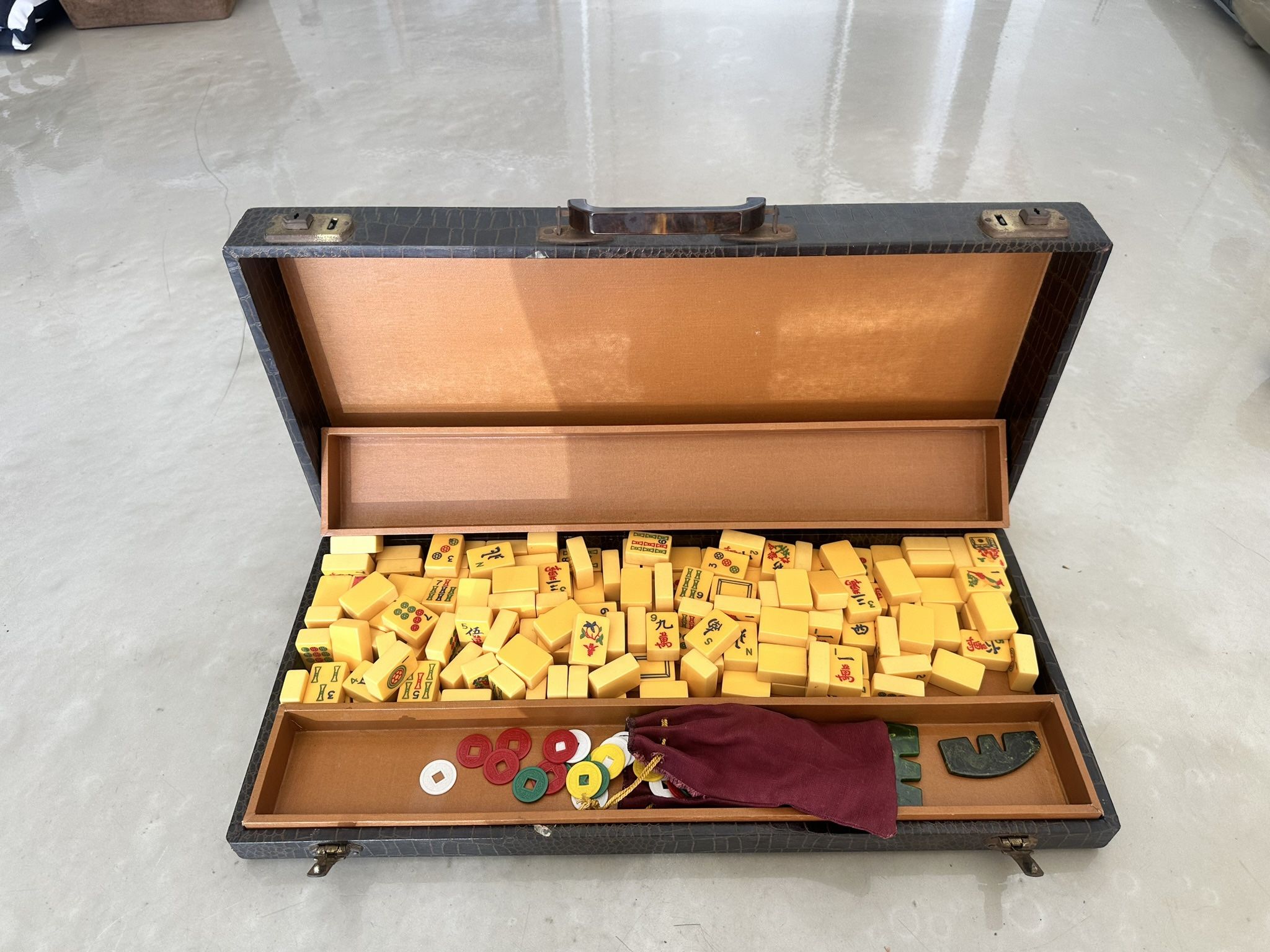 Mahjong-vintage Set
