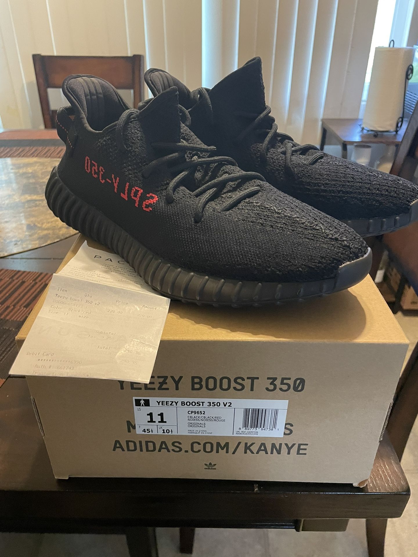 Yeezy 350 Bred size 11 Yeezy Boost 350 Bred for Sale | Authenticity Guaranteed | eBay main image 4
