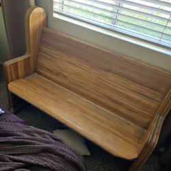 Church Pew from Jerome, AZ 
