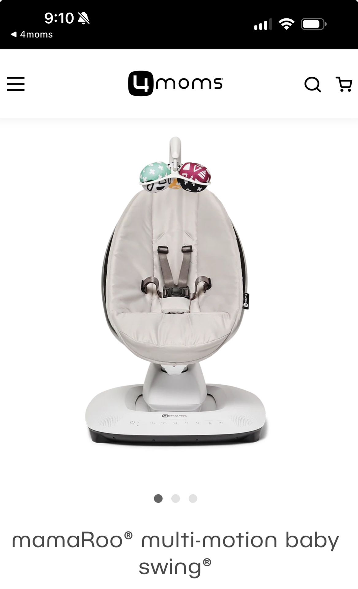 Mamaroo Baby Swing 