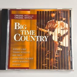 Big Time Country CD Johnny Cash Tammy Wynette Ray Price Marty Robbins Hits