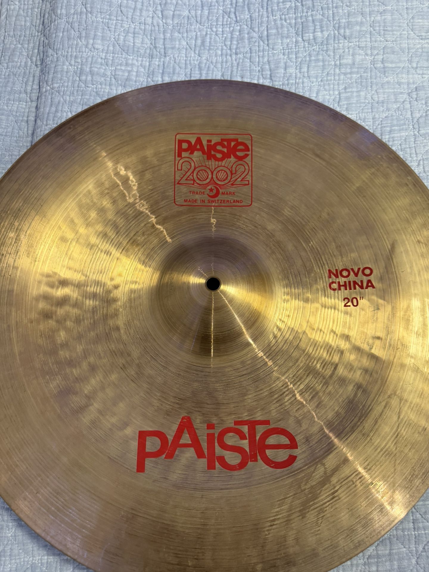 China, Ride And Crash Cymbals 