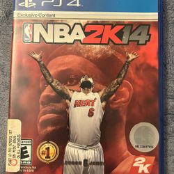 NBA 2K 14 PS4 Game