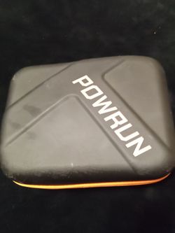 Powrun portable car battery jumper cables and charger