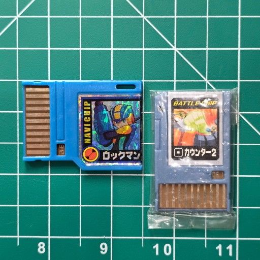 Megaman exe Mega Man 842 Navi Battle Chip TAKARA Japanese RockMam
