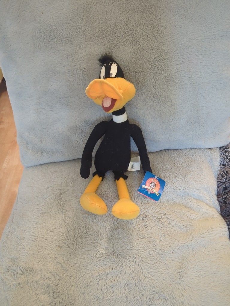 Antique Looney Tunes Daffy Duck Stuffed Animal