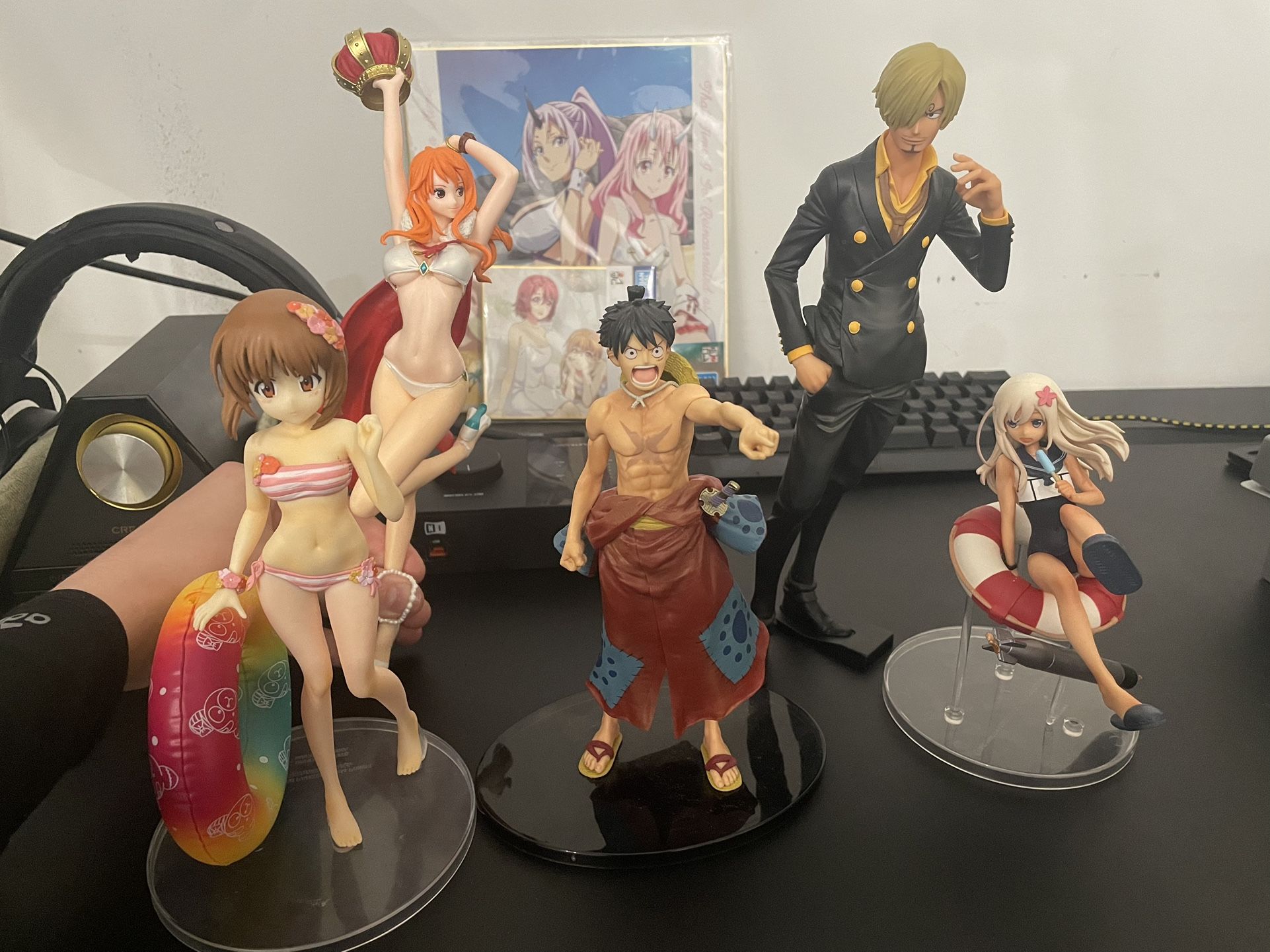 Anime Figurines - One piece/Luffy/Sanji/Nami