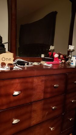 Mirror and Drawer