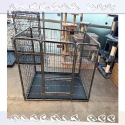 Firm Metal Dog Crates - Stable and Secure day have