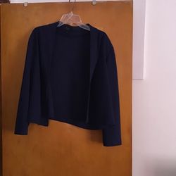 Dark Blue Two Piece Set