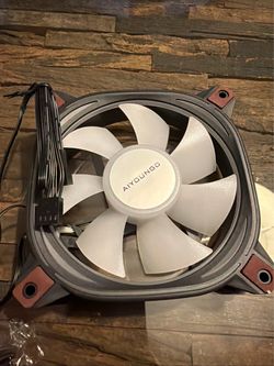 Aigo Aurora Z12 Forward Version 120mm ARGB RGB PC Case Cooling Fan – New