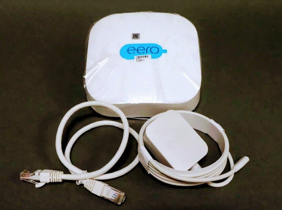 eero Pro 6E S010001 Wireless Tri-Band Gigabit WiFi 6E Mesh Router New (Open Box). Condition is New. Shipped with USPS Ground Advantage.
