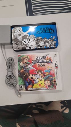 NINTENDO 3DSXL SPECIAL LIMITED SUPER SMASH BROS EDITION WITH GAME MINT CONDITION