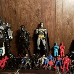 SUPERHERO ACTION FIGURE BUNDLE SET!!!